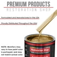 thumbnail image 4 of Restoration Shop - Camero Gold Metallic Acrylic Lacquer Auto Paint - Gallon Paint Color Only - Professional Gloss, 4 of 5