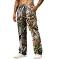 thumbnail image 2 of Joggers for Men Camo Baggy Sweatpants Elastic Waist Open Bottom Casual Athletic Workout Pants with Pockets, 2 of 6