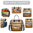 thumbnail image 2 of OBREWU Sunflower Womens Lunch Box for Work,Insulated Large Sunflower Lunch Bag for Women,Loncheras Para Mujer,Leakproof Adult Lunch Bag for Work,Beach,Travel,Picnic,Camping, 2 of 7