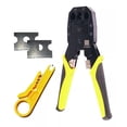 thumbnail image 1 of Pinza Ponchadora Plug Rj45 Rj11 Rj9 +pelador Rematador Jacks, 1 of 3