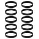 thumbnail image 2 of 10 Uds. s en para Hombres Y Mujeres, s de Goma de Silicona, Joyería Deportiva , Negro Yinane Pulsera de silicona, 2 of 8