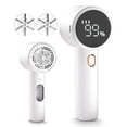thumbnail image 1 of Quitapelusas Eléctrico Recargable con 6 Hojas y 3 Velocidades Afeitadora de Tela con Pantalla LED para Ropa Muebles y Suéteres, 1 of 6