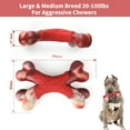 thumbnail image 6 of MASBRILL Large Dog Chew Toy for Aggressive Chewers- Tough Dog Toys Indestructible Bone Dog Toy,Nylon Durable Dog Teething Chew Dog Toys for Large/Medium Dogs, 6 of 7
