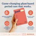 thumbnail image 3 of joni Organic Bamboo Overnight Pads with Double Wings, 34.5cm, 8ct, 3 of 8