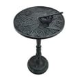 thumbnail image 2 of Zeckos Green Cast Iron Dragonfly Pedestal Sundial, 2 of 4