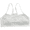 Gray, variant on LYMAYTER M-XL Girls Soft Comfort Bras Teen Girls Seamless Spaghetti Straps Cami Training Bras for Daily Wear