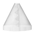 thumbnail image 2 of Washranp 10/20Pcs Reusable Plant Garden Cloches Weather Resistant Clear Cone shaped Plant Bell Cover for Vegetables from Frost Animal, 2 of 5