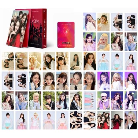 Kpop IVE Photo Cards 55Pcs IVE ELEVEN Album Lomo Cards IVE 2022 Poster ...