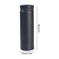 thumbnail image 3 of Travel Insulated Thermal Bottle, Stainless Steel Double Walled Vacuum Insulated Water Bottle, for Tea Hot And Cold Drinks Coffee (10 Ounces, Black), 3 of 6