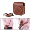 thumbnail image 4 of Vintage PU Leather Protective Camera Case Bag Pouch Cover Protector with Strap for Fujifilm Instax Mini 90 Instant Film Camera, 4 of 5