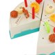 thumbnail image 3 of Pretend Birthday Cake Toy DIY Simulation Improve Fine Motor Skills Cutting Food Birthday Cake Toys Set Blue, 3 of 4