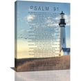 thumbnail image 1 of Psalm 91 Scripture Poster For Christian Prayer Room Decor And Religious Gift Unframed12x18inch(30x45cm), 1 of 1
