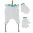 thumbnail image 5 of Peak 2 Peak Girls Fox Face Beanie Winter Hat and Glvoes Cold Weather Set, Age 4-9, 5 of 5