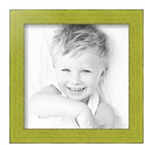 ArtToFrames 11" x 11" Modern Green Picture Frame, 11x11 inch Green Wood Poster Frame (WOM-4589),  Pack