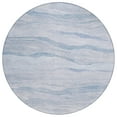 thumbnail image 2 of Addison Rugs Chantille Indoor/Outdoor Transitional Stripes Sky Washable Round Rug, 8' x 8', 2 of 6