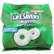 Life Savers Wint-O-Green Breath Mints Hard Candy, Sharing Size - 13 oz