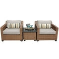 thumbnail image 1 of Tuscan 3 Piece Outdoor Wicker Patio Furniture Set 03a, 1 of 7