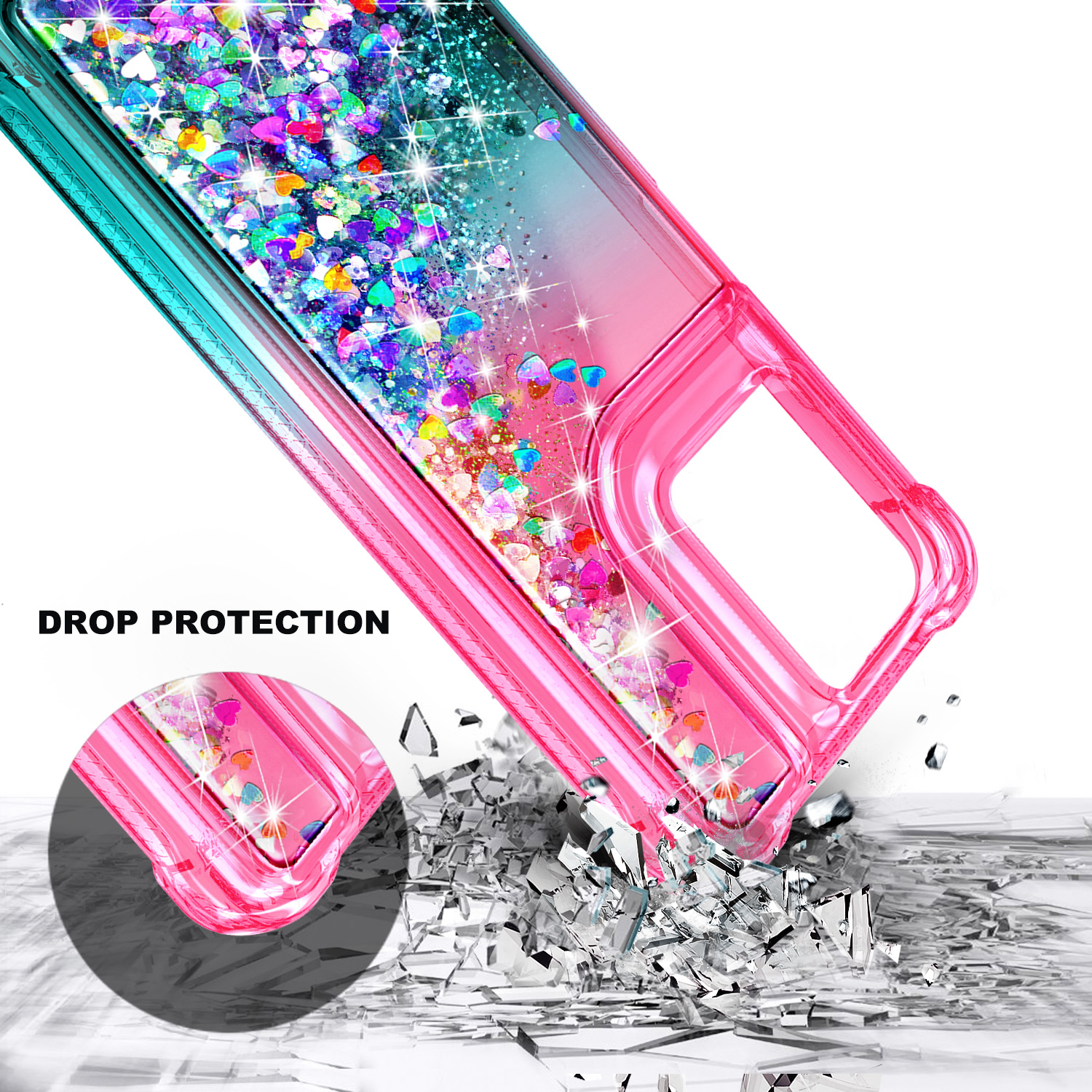 NGB Supremacy Moto G 2025 Glitter Case Pink photo 6