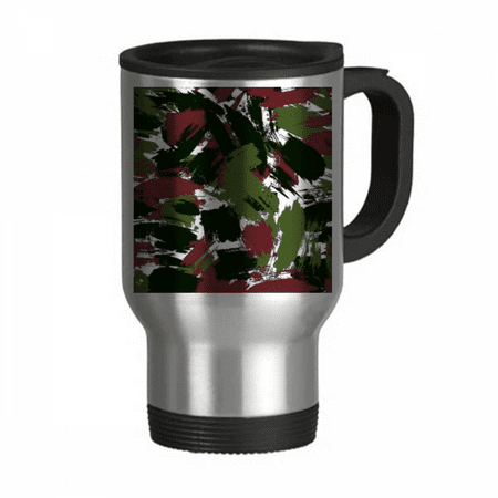 

Graffiti Art Grain Illustration Pattern Travel Mug Flip Lid Stainless Steel Cup Car Tumbler Thermos