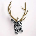 thumbnail image 4 of Stunning Deer Head Wall Hanging Unique Animal Head Sculpture Ideal for Home Decoration and Display, 4 of 4