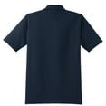 thumbnail image 3 of CornerStone CS402 Mens Industrial Pique Polo T-Shirt, Navy - 2XL, 3 of 5