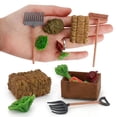 thumbnail image 4 of Ensemble de 13 Outils pour Enfants Truelle Fourche Tondeuse Ferme, 4 of 8