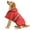 red, variant on Dog Raincoat Hooded - Waterproof Reflective Pet Rain Jacket