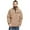 Camel, variant on BRANDIT INDIVIDUAL WEAR Adult Male Fleece Quarter Zip Jacket, Color: Camel, Size: XXL (5022-20070-XXL)