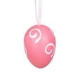 thumbnail image 6 of Northlight 29ct Painted Floral Spring Easter Egg Ornaments 3.25" - Yellow/Pink, 6 of 7