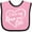 Pink and Black, variant on Inktastic I Love My Oma and Opa in White Chalk Heart Boys or Girls Baby Bib