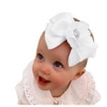 thumbnail image 3 of EnJoCho 1PC Baby Girls Solid Floral Bowknot Stretchy Hairband Hat Accessories Baby Kids Comfort Headband Babies Gifts, 3 of 3