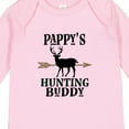 thumbnail image 4 of Inktastic Pappys Hunting Buddy Bow Hunter Boys or Girls Long Sleeve Baby Bodysuit, 4 of 5