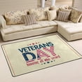 thumbnail image 2 of Coolnut Lightweight Non Slip Carpet Mats 60 x 39 inch (5'x 3'3"), Area Soft Rugs Floor Mat Rug Decoration for Kids Room Living Room Veterans Day, 2 of 6
