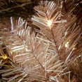 thumbnail image 4 of National Tree Company 10 ft Pre-Lit Artificial Christmas Tree, Rose Gold, Tinsel, 2720 Warm White LED Rice Lights, Includes Stand, 4 of 7