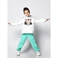 thumbnail image 2 of Cute Kittyboo Bat Costume Hoodie Toddler -Image by Shutterstock,  5 Toddler, 2 of 4