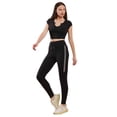 thumbnail image 5 of Women's Comfortable Activewear Leggings Pants, Black-Drawstring/Full Length, S, 1 PC, 5 of 5