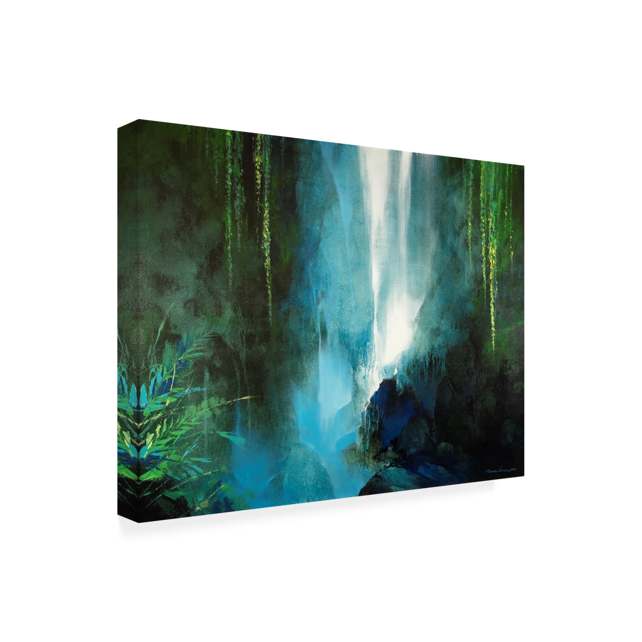 Canvas Wall Art - Thomas Leung 'The Secret Place' Wall Art for Living Room, Bedroom, or Office Décor by Trademark Fine Art - 24 x 18 Inches
