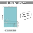 thumbnail image 4 of KBOOK Sofa Chair Armrest Organizer Waterproof Armchair Caddy Storage Holder with 6 Pockets, 4 of 6