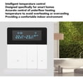 thumbnail image 4 of NFTIGB 16A Smart Thermostat with Color LCD Display, Programmable Wi-Fi Electric Heating Temperature Controller for Home Office Shopping Mall, 90V-240V White (3.4 inches / 8.6 cm), 4 of 9