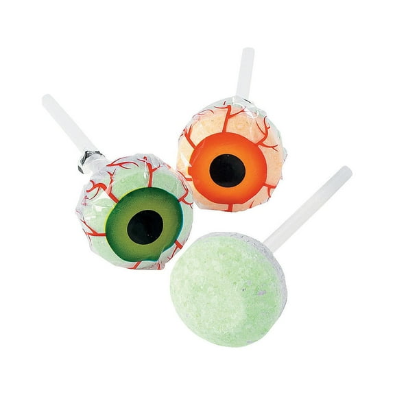 Eyeball Print Lollipops (1Lb) - Edibles - 46 Pieces