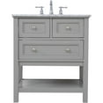 thumbnail image 4 of 30 in. single bathroom vanity set in Grey, 4 of 14