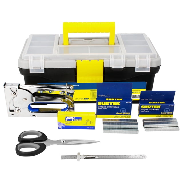 Juego Herramienta Combinado Caja Plástica 8 Piezas Surtek SURTEK JHF8