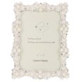 thumbnail image 1 of White Glass Photo Frame Set for Decor with Crystal Pearl European Style 1 Piece, 1 of 8