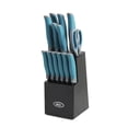 thumbnail image 1 of Cuchillos Oster Lindbergh set de 14 piezas con block de madera, 1 of 4