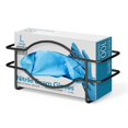 thumbnail image 1 of Dispensador de guantes Stock Your Home, soporte de pared de metal negro, 1 of 7