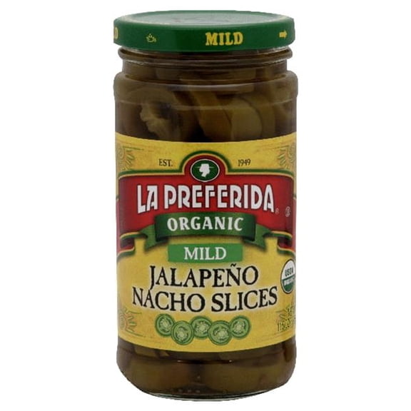 La Preferida Mild Jalapeno Slices, Jarred Vegetables, 11.5 oz
