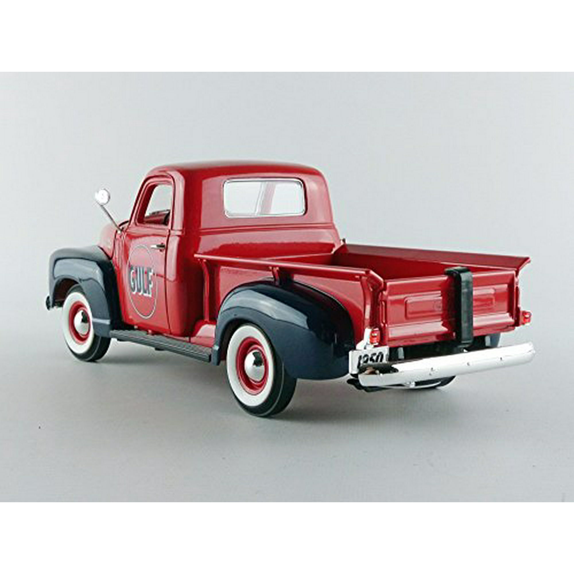 Greenlight 1950 GMC 150 Pickup Truck Gulf Oil with Vintage Gas
