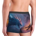 thumbnail image 3 of KLL Watercolor Sky Dragon Men's Cotton Boxer Briefs Underwear-Medium, 3 of 8