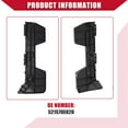 thumbnail image 7 of Unique Bargains 1 Pair No.521570E020/521580E020 Bumper Bracket for Toyota Highlander 2008-2013 Rear Left Right, 7 of 7