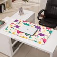 thumbnail image 3 of Long Mouse Pads for Desk,Colorful Dinosaur and Tropical Pattern Desk Mats on Top Of Desks, Desk Mouse Pad Extra Large with 3mm Non-Slip Base and Stitched Edge for Gaming,Office,Work,Home 31.5"x15.7", 3 of 6